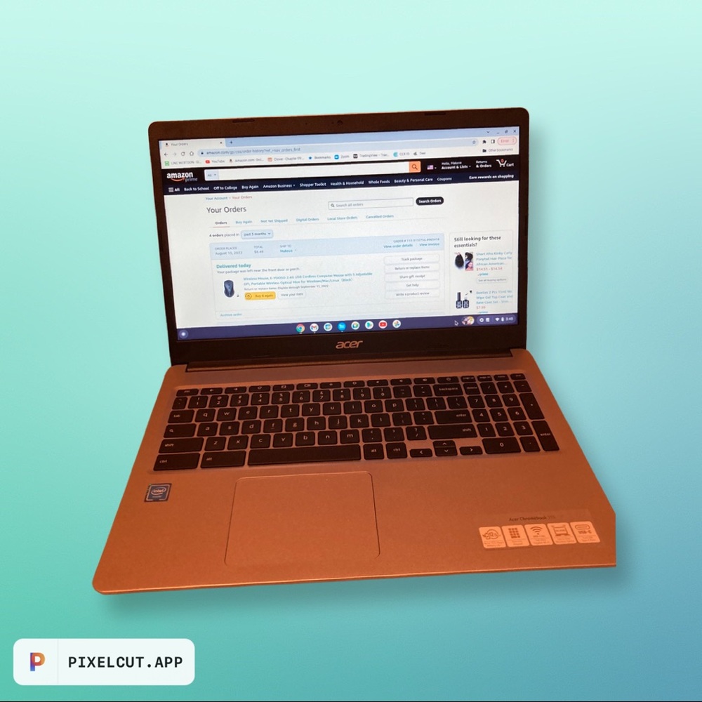 Sliver 2022 Acer CHROMEBOOK